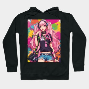 Catnip Chronicles Anime Waifu Hoodie